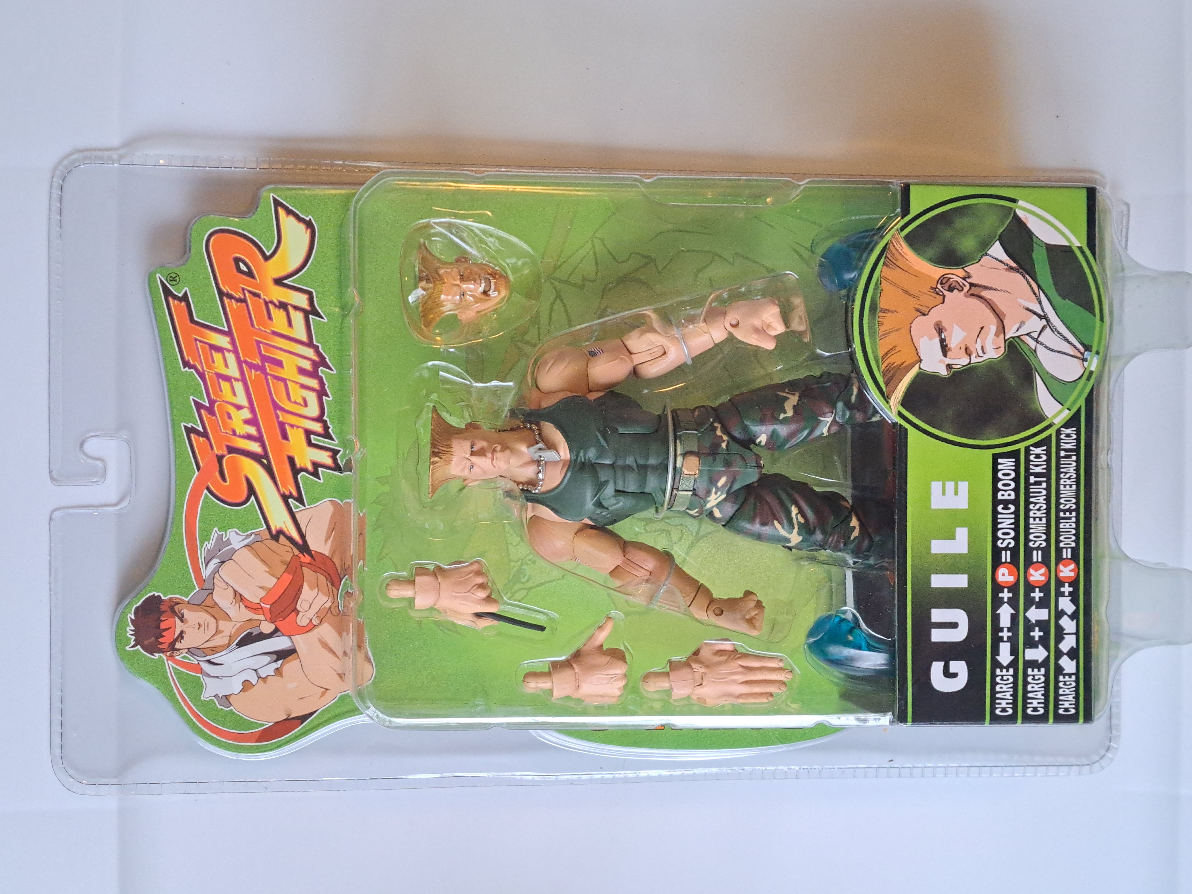Street Fighter Round 3 Guile MOSC